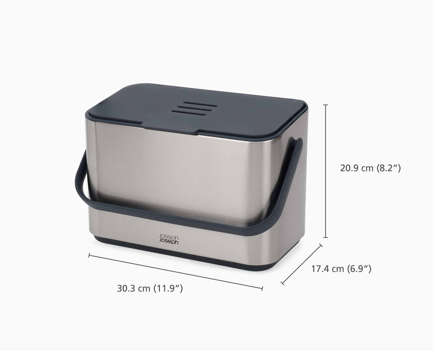 4L Stainless-Steel Food Waste Caddy