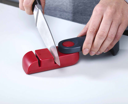 Red Folding Knife Sharpener