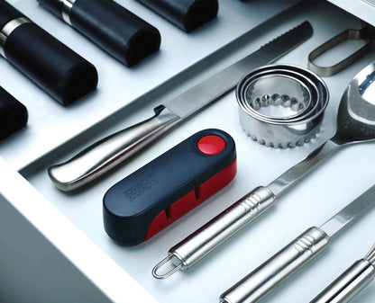 Red Folding Knife Sharpener