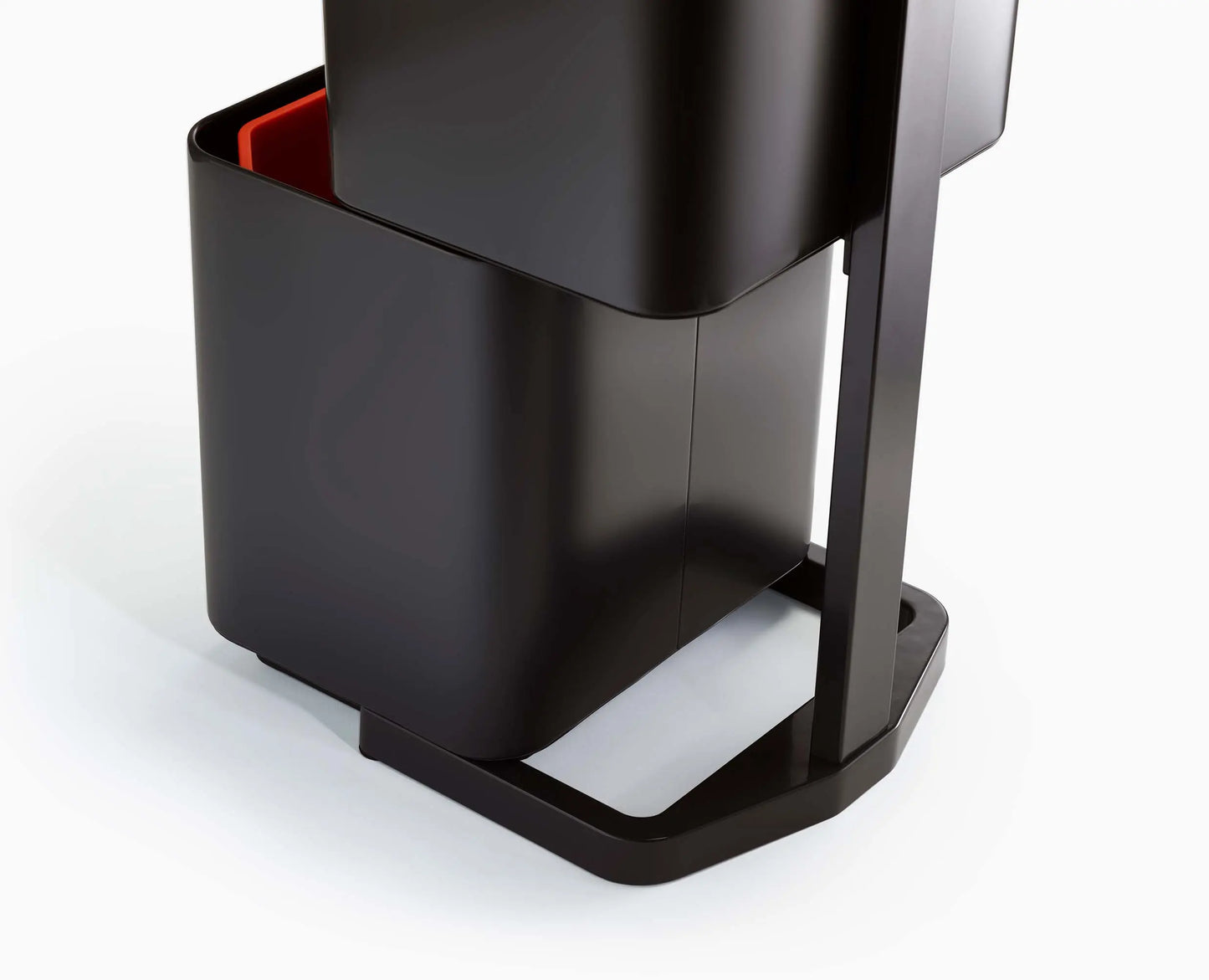 Totem Max 60L Black Waste & Recycling Bin