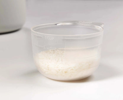 White Microwave Rice Cooker