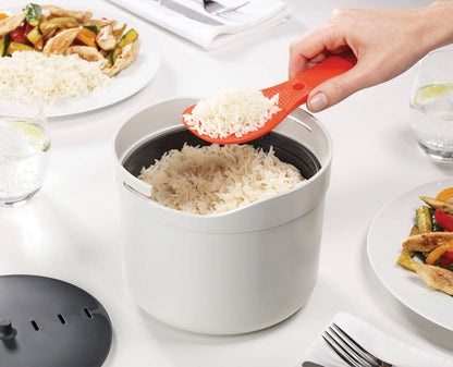 White Microwave Rice Cooker