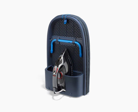 Pocket Max Plus 110cm Folding Blue Ironing Board with Advanced Cover