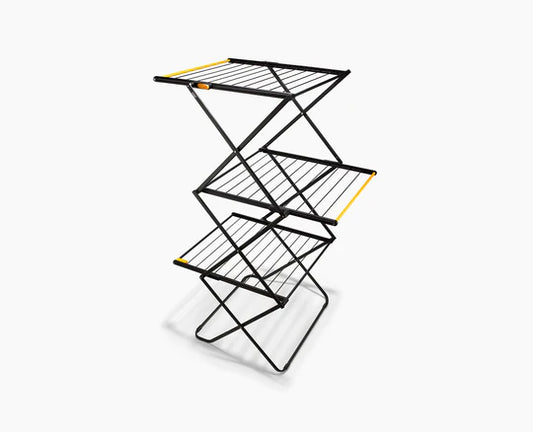 Max 21m Folding Airer with Long Garment Hanging Rails