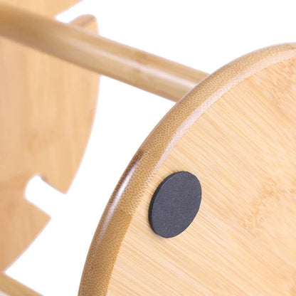 Bamboo Wine Glass Holder