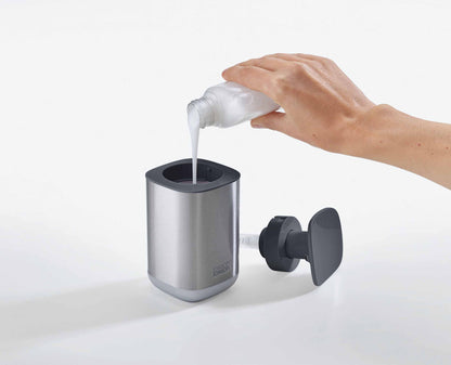Steel Grey Hygienic Soap Dispenser