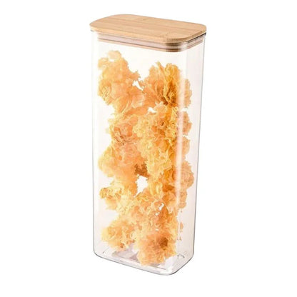 Glass Containers with Bamboo Lid